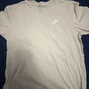 Beige Nike Tee Shirt